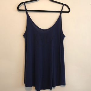 RVCA Navy Blue Casual Tank